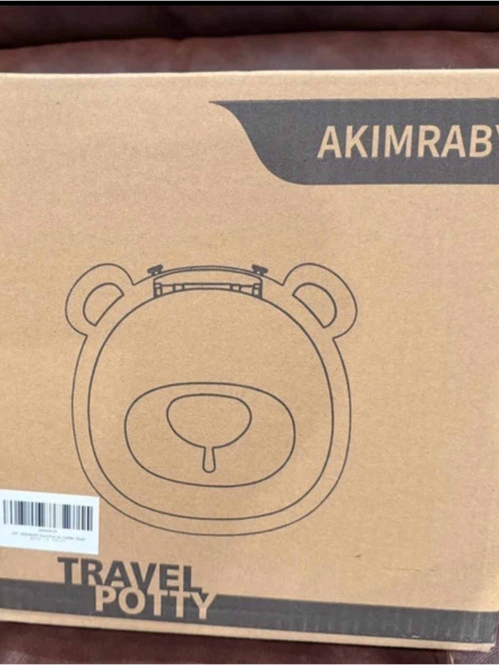 Kids Travel Potty - Brown